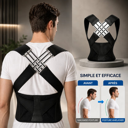 Correcteur de Posture - Avant et Après - ALIGNOCO