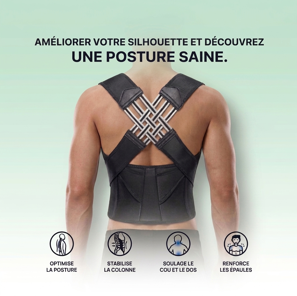 Les avantages de correcteur de posture ALIGNOCO 